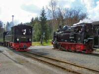 Zugkreuzung im Bf&nbsp;Silberh�tte