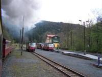 Triebwagen-Treffen im Bf Eisfelder Talm�hle