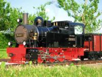 Echtdampf-Modell von Lok 99&nbsp;6102 (Ma&szlig;stab 1&nbsp;:&nbsp;7); Erbauer: Dieter&nbsp;Riehlein aus Schwaben