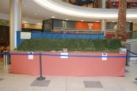 Modellbahnanlage &bdquo;Alexisbad&ldquo; des Freundeskreis Selketalbahn&nbsp;e.&thinsp;V. nach dem Aufbau