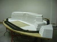 Anf&auml;nge des Landschaftsbaus auf der neuen Gartenbahnanlage f&uuml;r den &bdquo;Dampfladen No.&nbsp;6&ldquo; (2)