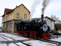 Die Lokomotive Lok 99&nbsp;5906 bef&ouml;rderte am 08. und 09.12.2012 die Nikolaussonderz&uuml;ge des Freundeskreis Selketalbahn e.&thinsp;V. (08.12.2012)