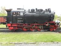 Lok&nbsp;99 6001 am 12.04.2014 im Bahnhof Gernrode