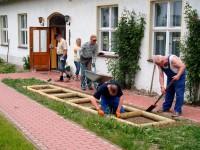 Der F&uuml;hlpfad ist aufgebaut. (3)