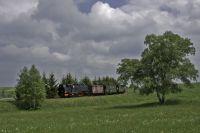 Lok&nbsp;99 222 mit Foto-Sonderzug vor Hasselfelde